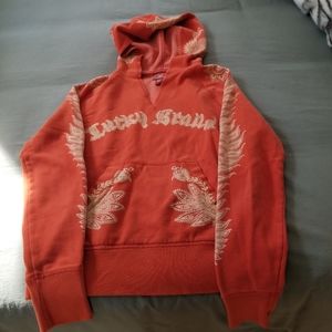 Lucky Brand Orange Sweatshirt